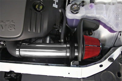 Spectre 11-17 Dodge Challenger/Charger 5.7L V8 Air Intake Kit - Polished w/Red Filter - Systems