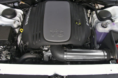 Spectre 11-17 Dodge Challenger/Charger 5.7L V8 Air Intake Kit - Polished w/Red Filter - Systems