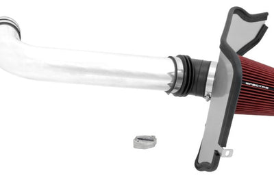 Spectre 68-72 Chevelle LS Blade MAFS Driver Side Air Intake Kit - Polished w/Red Filter - Systems