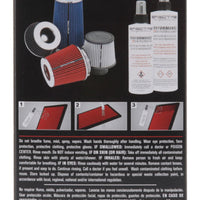 Spectre Accucharge Kit for HPR Filters - Clear - Air Intake Systems