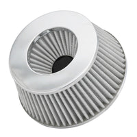 Spectre Adjustable Conical Air Filter 2-1/2in. Tall (Fits 3in. / 3-1/2in. / 4in. Tubes) - White - Filters