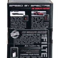 Spectre Adjustable Conical Air Filter 2-1/2in. Tall (Fits 3in. / 3-1/2in. / 4in. Tubes) - Red - Filters