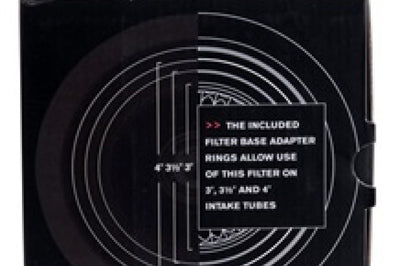 Spectre Adjustable Conical Air Filter 2-1/2in. Tall (Fits 3in. / 3-1/2in. / 4in. Tubes) - Blue - Filters