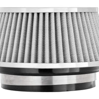 Spectre Adjustable Conical Air Filter 2-1/2in. Tall (Fits 3in. / 3-1/2in. / 4in. Tubes) - White - Filters