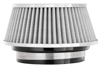 Spectre Adjustable Conical Air Filter 2-1/2in. Tall (Fits 3in. / 3-1/2in. / 4in. Tubes) - White - Filters