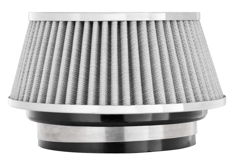 Spectre Adjustable Conical Air Filter 2-1/2in. Tall (Fits 3in. / 3-1/2in. / 4in. Tubes) - White - Filters