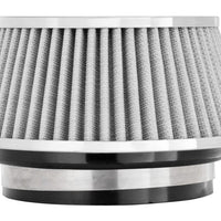 Spectre Adjustable Conical Air Filter 2-1/2in. Tall (Fits 3in. / 3-1/2in. / 4in. Tubes) - White - Filters