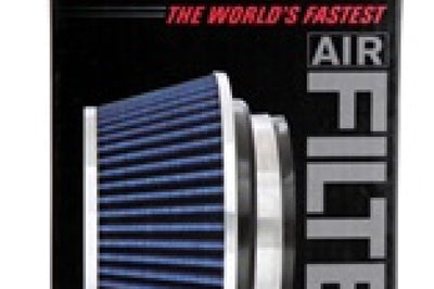 Spectre Adjustable Conical Air Filter 2-1/2in. Tall (Fits 3in. / 3-1/2in. / 4in. Tubes) - Blue - Filters