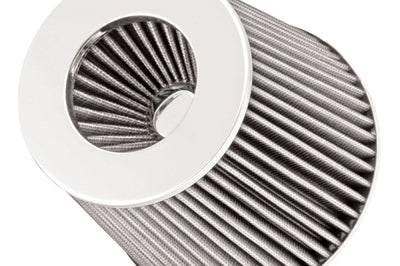 Spectre Adjustable Conical Air Filter 5-1/2in. Tall (Fits 3in. / 3-1/2in. / 4in. Tubes) - White - Filters