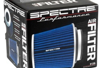 Spectre Adjustable Conical Air Filter 5-1/2in. Tall (Fits 3in. / 3-1/2in. / 4in. Tubes) - Blue - Filters