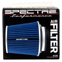 Spectre Adjustable Conical Air Filter 5-1/2in. Tall (Fits 3in. / 3-1/2in. / 4in. Tubes) - Blue - Filters