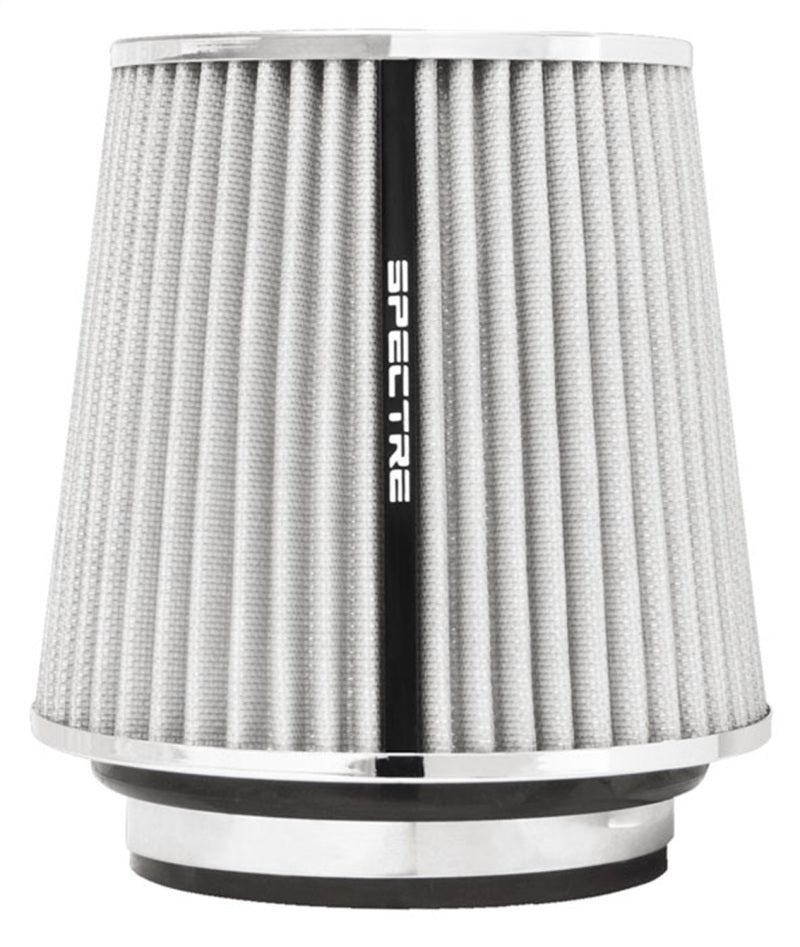 Spectre Adjustable Conical Air Filter 5-1/2in. Tall (Fits 3in. / 3-1/2in. / 4in. Tubes) - White - Filters