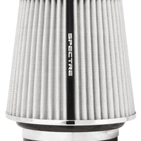 Spectre Adjustable Conical Air Filter 5-1/2in. Tall (Fits 3in. / 3-1/2in. / 4in. Tubes) - White - Filters