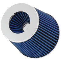 Spectre Adjustable Conical Air Filter 5-1/2in. Tall (Fits 3in. / 3-1/2in. / 4in. Tubes) - Blue - Filters