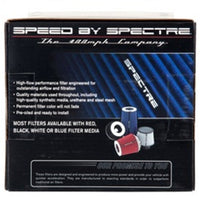 Spectre Adjustable Conical Air Filter 5-1/2in. Tall (Fits 3in. / 3-1/2in. / 4in. Tubes) - Blue - Filters