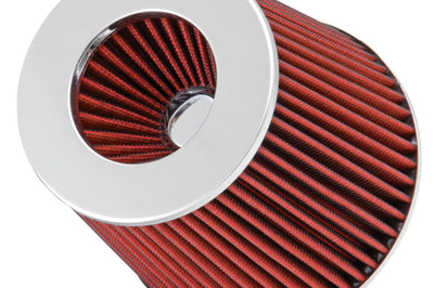Spectre Adjustable Conical Air Filter 5-1/2in. Tall (Fits 3in. / 3-1/2in. / 4in. Tubes) - Red - Filters