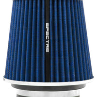 Spectre Adjustable Conical Air Filter 5-1/2in. Tall (Fits 3in. / 3-1/2in. / 4in. Tubes) - Blue - Filters