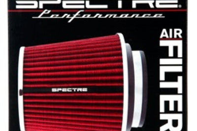Spectre Adjustable Conical Air Filter 5-1/2in. Tall (Fits 3in. / 3-1/2in. / 4in. Tubes) - Red - Filters