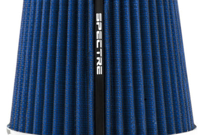 Spectre Adjustable Conical Air Filter 5-1/2in. Tall (Fits 3in. / 3-1/2in. / 4in. Tubes) - Blue - Filters