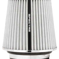 Spectre Adjustable Conical Air Filter 5-1/2in. Tall (Fits 3in. / 3-1/2in. / 4in. Tubes) - White - Filters