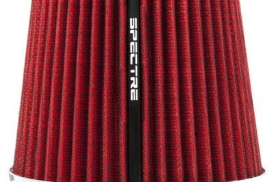 Spectre Adjustable Conical Air Filter 5-1/2in. Tall (Fits 3in. / 3-1/2in. / 4in. Tubes) - Red - Filters