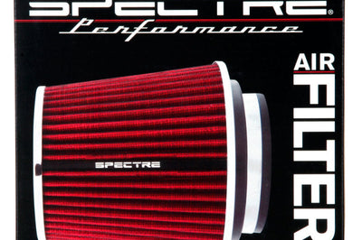 Spectre Adjustable Conical Air Filter 5-1/2in. Tall (Fits 3in. / 3-1/2in. / 4in. Tubes) - Red - Filters