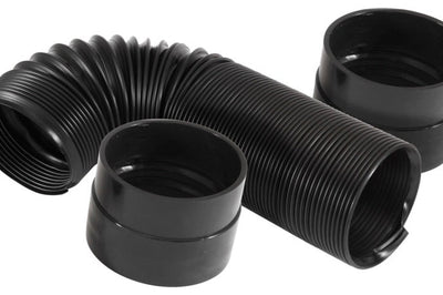 Spectre Air Duct Hose Kit 3in. - Black - Intake Systems