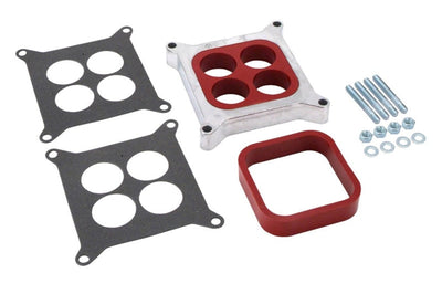 Spectre Carburetor Spacer - 1in. Open / 4-Port - Air Intake Systems