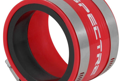 Spectre Coupler 3in. (PVC) w/Insert - Red - Air Intake Systems