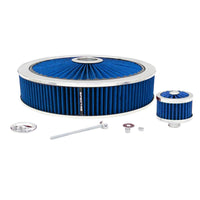 Spectre ExtraFlow Filter Custom Assembly Value Pack 14in. x 3in. - Blue - Air Filters