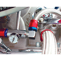 Spectre Fitting 90 Degree Barb NPT Threads (For 3/8in. Hose) - Chrome - Fabrication