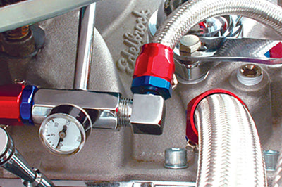 Spectre Fitting 90 Degree Barb NPT Threads (For 3/8in. Hose) - Chrome - Fabrication