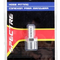 Spectre Fuel Fitting 3/8in. Hose Barb NPT Threads - Chrome - Fabrication
