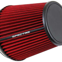 Spectre HPR Conical Air Filter 6in. Flange ID / 7.313in. Base OD / 7in. Tall - Red - Filters