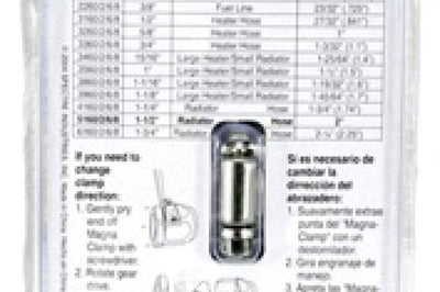 Spectre Magna-Clamp Hose Clamp 1-1/2in. - Chrome - Fabrication