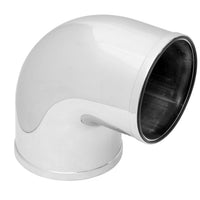 Spectre Universal Intake Elbow Tube (ABS) 3in. OD / 90 Degree - Chrome - Fabrication