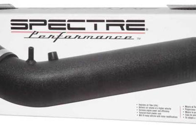 Spectre Universal Intake Tube Kit 3in. - Aluminum - Black - Fabrication