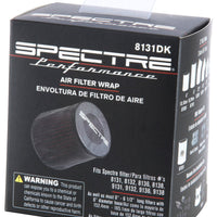 Spectre Universal Pre-Filter Wrap 6in. x 6.125in. - Black - Air Filters