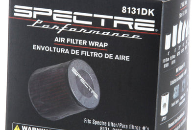 Spectre Universal Pre-Filter Wrap 6in. x 6.125in. - Black - Air Filters