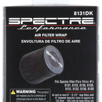 Spectre Universal Pre-Filter Wrap 6in. x 6.125in. - Black - Air Filters