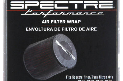 Spectre Universal Pre-Filter Wrap 6in. x 6.125in. - Black - Air Filters