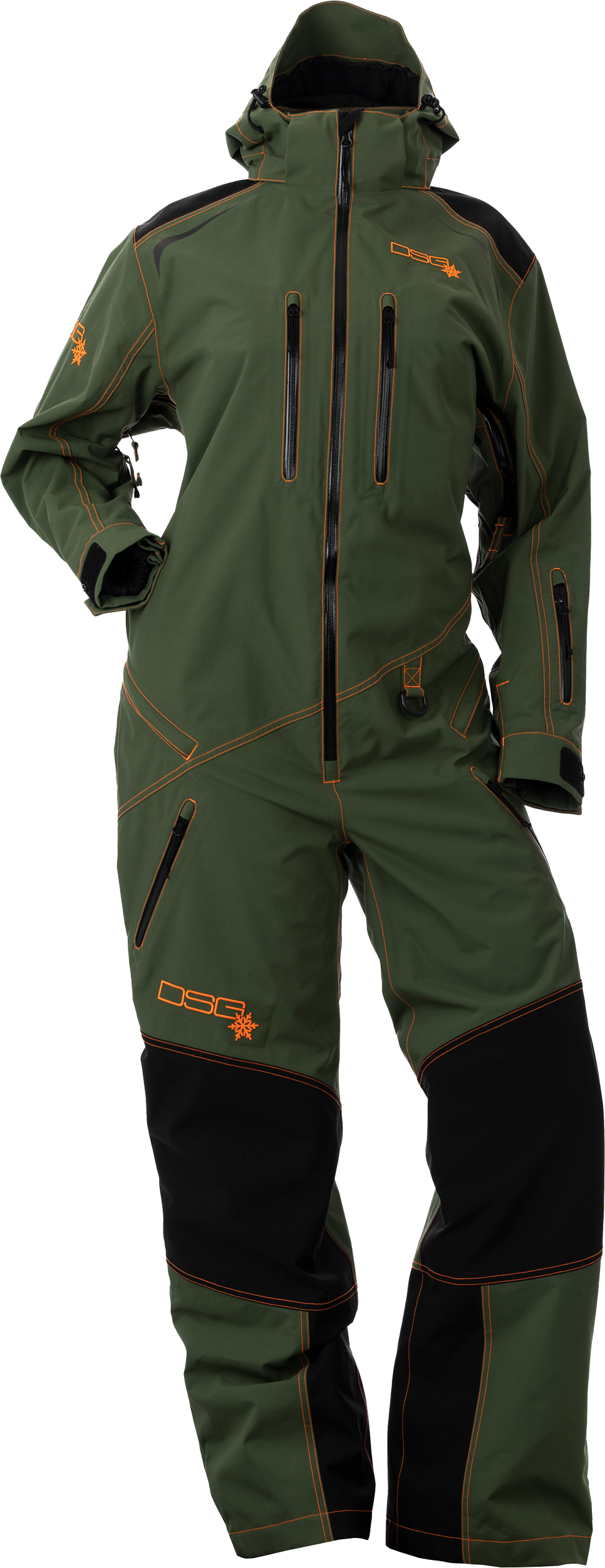 Dsg Spectrum 2.0 Monosuit Black/forest Green Xs - Deep Forest / 2X-Large - Apparel Collection