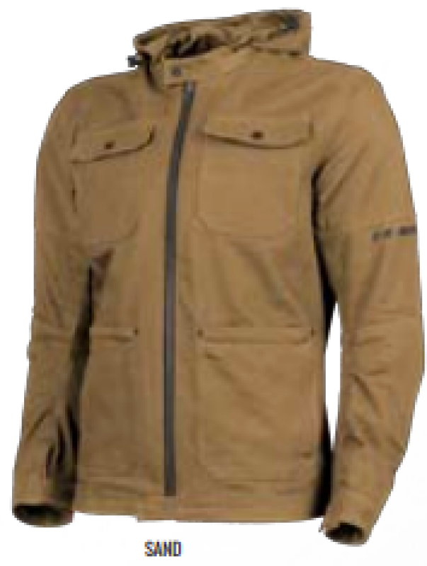Speed and Strength Dogs Of War 2.0 Textile Jacket Sand - Medium - Apparel