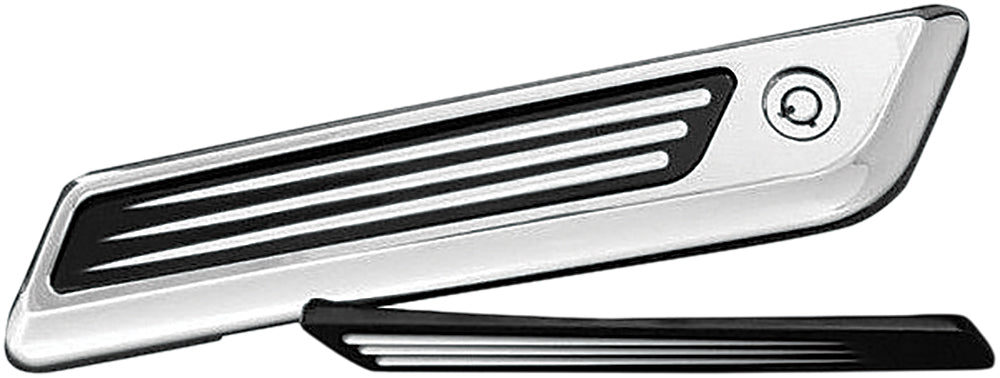 Accutronix Speed Ball Saddlebag Latch Inserts Black - Harddrive Products