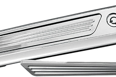 Accutronix Speed Ball Saddlebag Latch Inserts Chrome - Harddrive Products