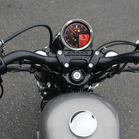 Koso Speedo / Tach Sil Bezel Lcd Color Change Display - Silver - Harddrive Products