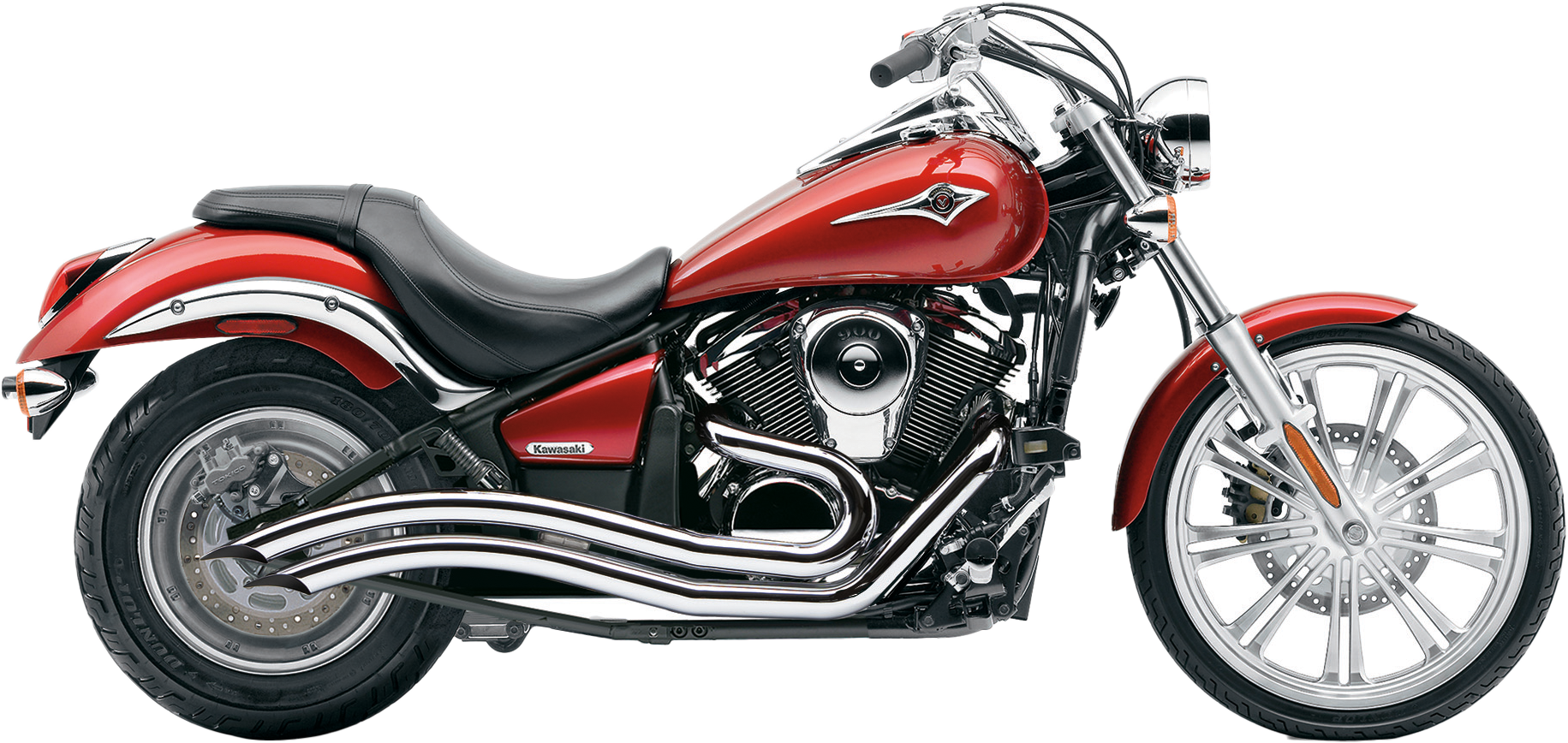 COBRA Speedster Swept F/S Chrome Kaw Vn900 06 19