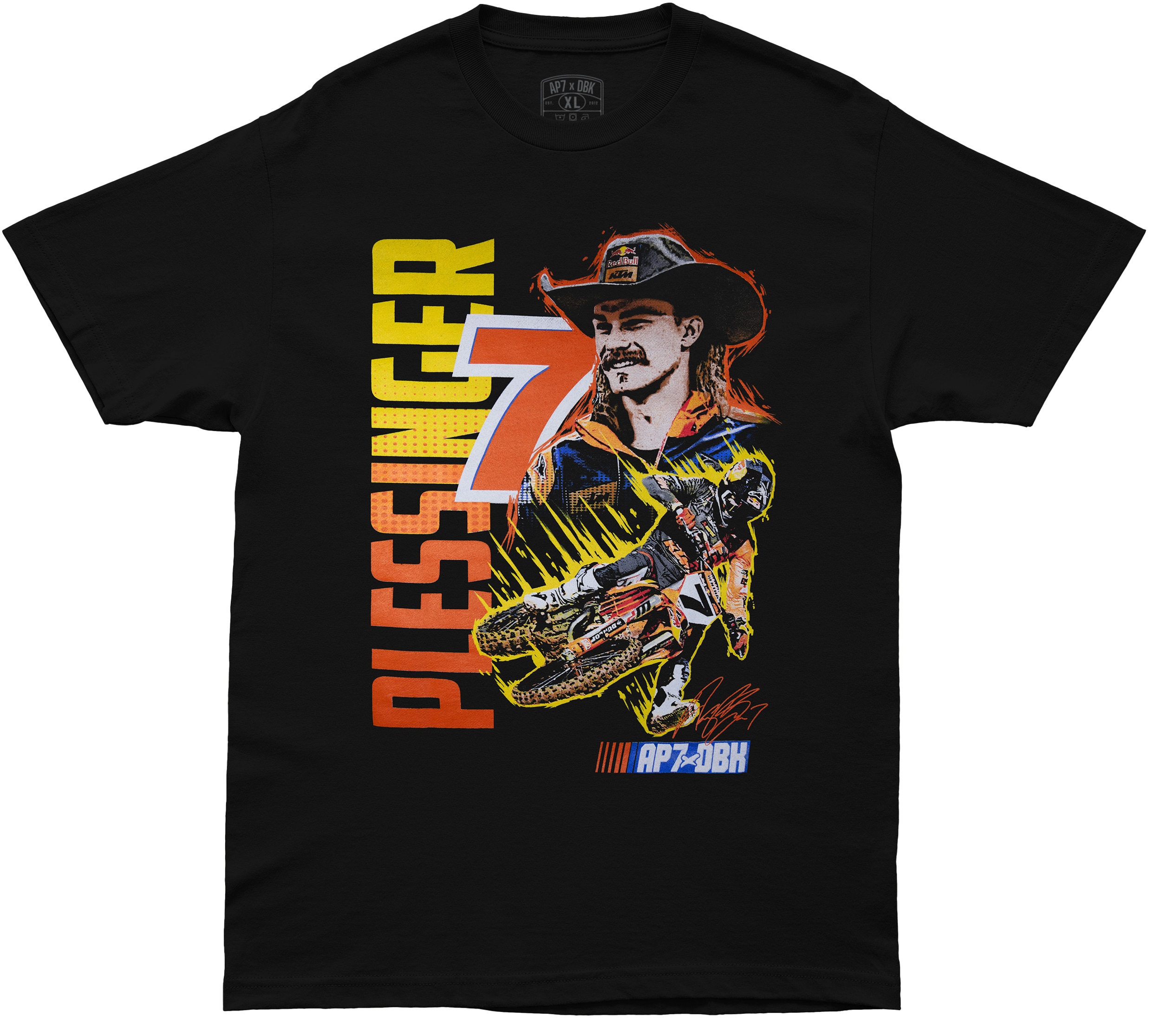 DBK Speedway Tee Black Md