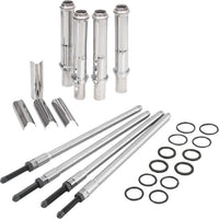 Rocket Performance Garage Llc Speedy Pushrod Kit W/covers Chrome M8 17-24 (exc.vvt) - Harddrive Products