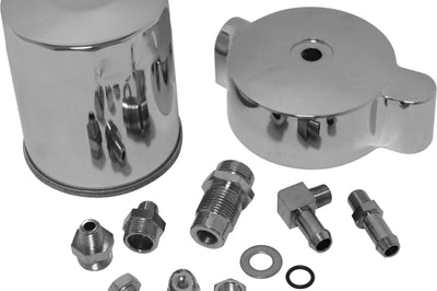 Harddrive Spin On Oil Filter Kit Chrome - Products